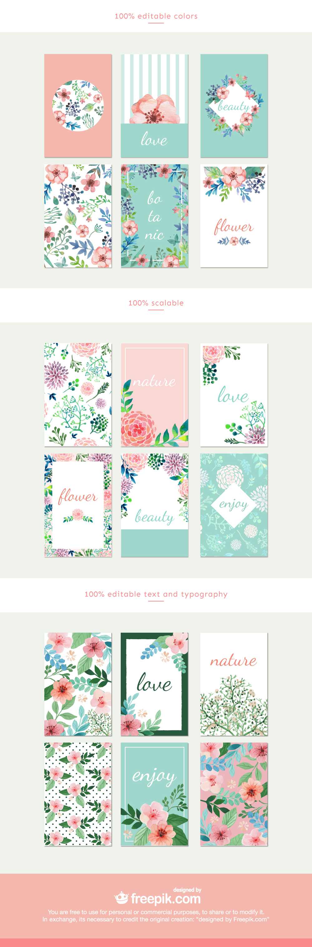 free watercolor flower cards - FREE_Watercolor_Flower _Cards_Collection