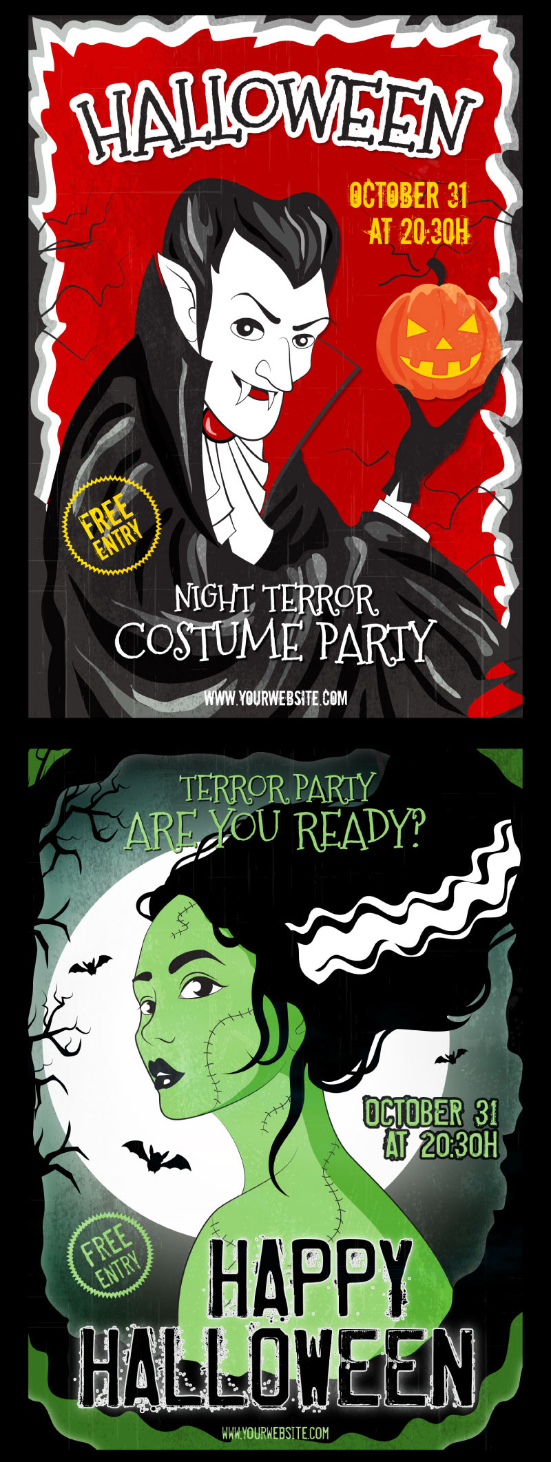 free halloween posters - free-halloween-posters-preview-04