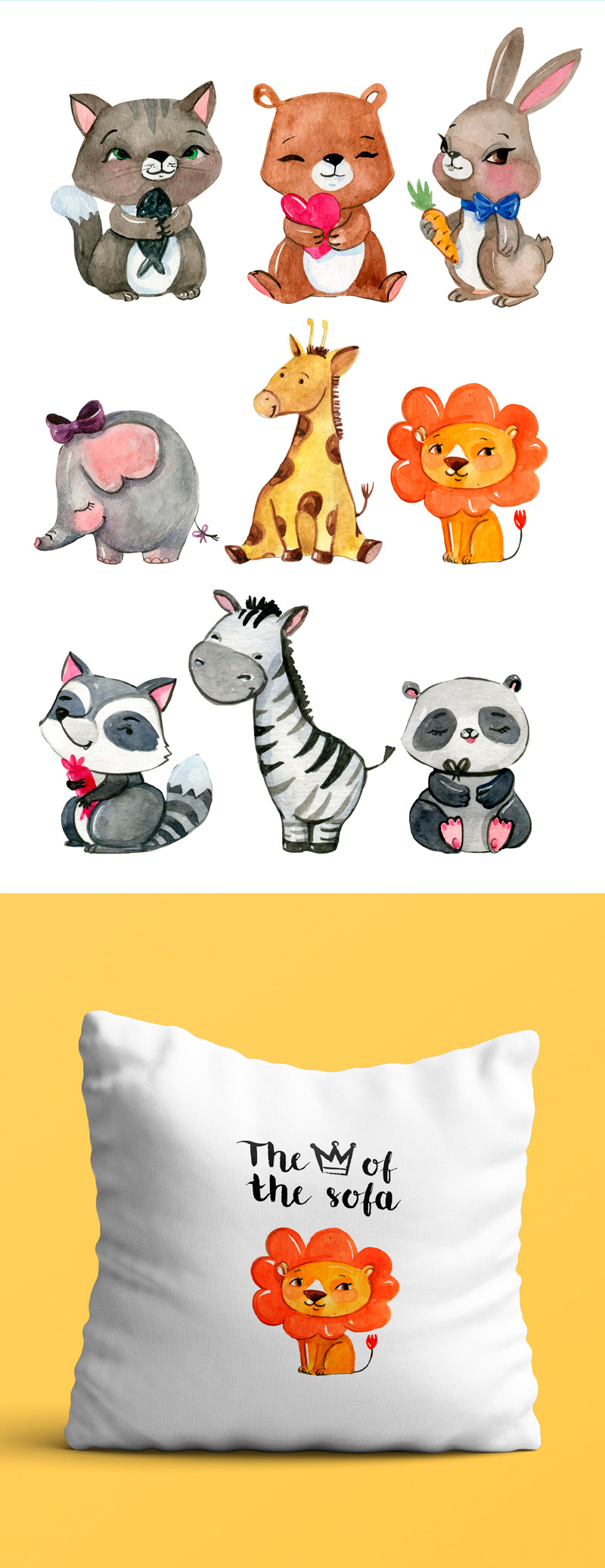 free watercolor animalitos - animals-in-waterwatercolor-preview-03