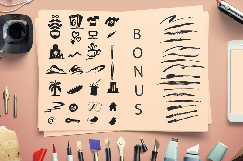 unique font collection - collection-of-11-unique-fonts-cover-preview-66
