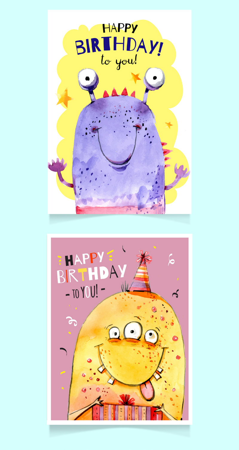 funny monsters birthday cards - Cover_Birthday_cards-Preview-01