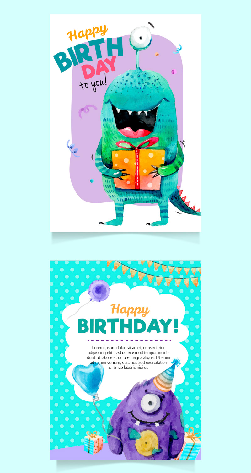 funny monsters birthday cards - Cover_Birthday_cards-Preview-03