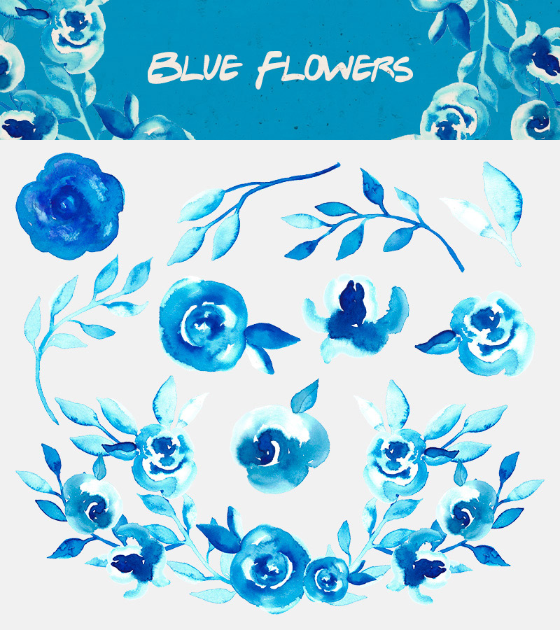 spring watercolor elements - 590 watercolor elements - Spring-Bundle-Preview-04