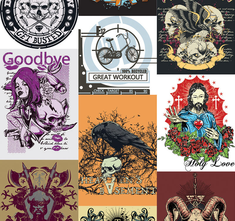 217 t-shirt designs - 217 Tshirt Designs Preview 11