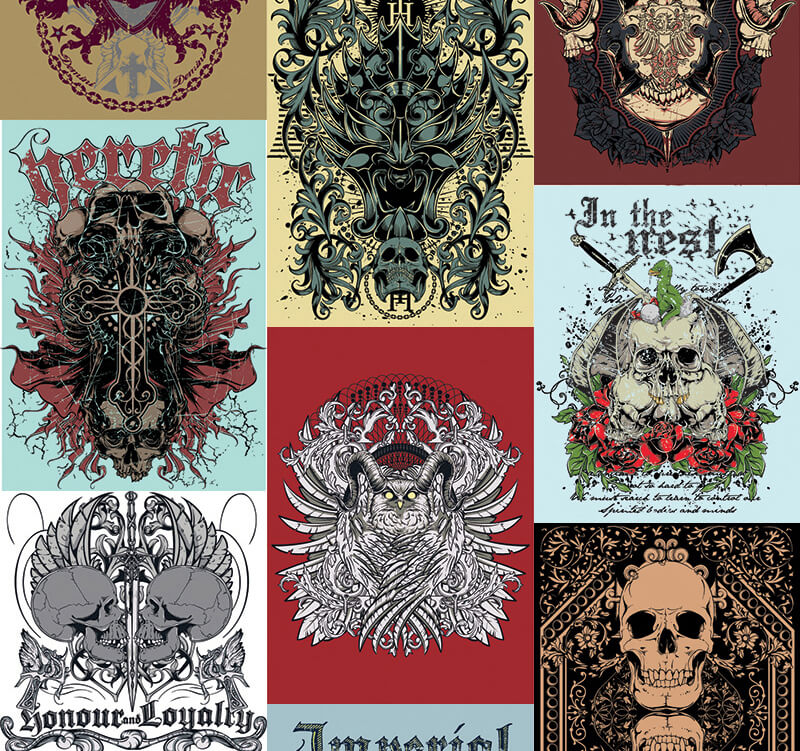 217 t-shirt designs - 217 Tshirt Designs Preview 12
