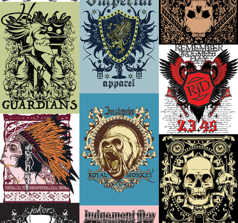 217 t-shirt designs - 217 Tshirt Designs Preview 13