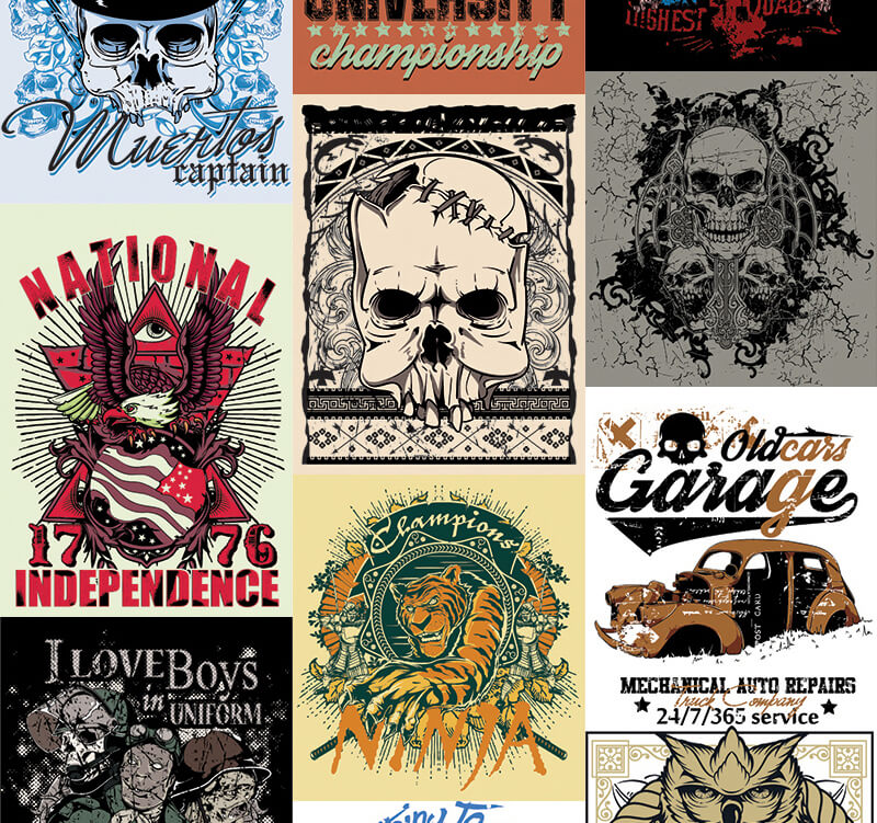217 t-shirt designs - 217 Tshirt Designs Preview 19