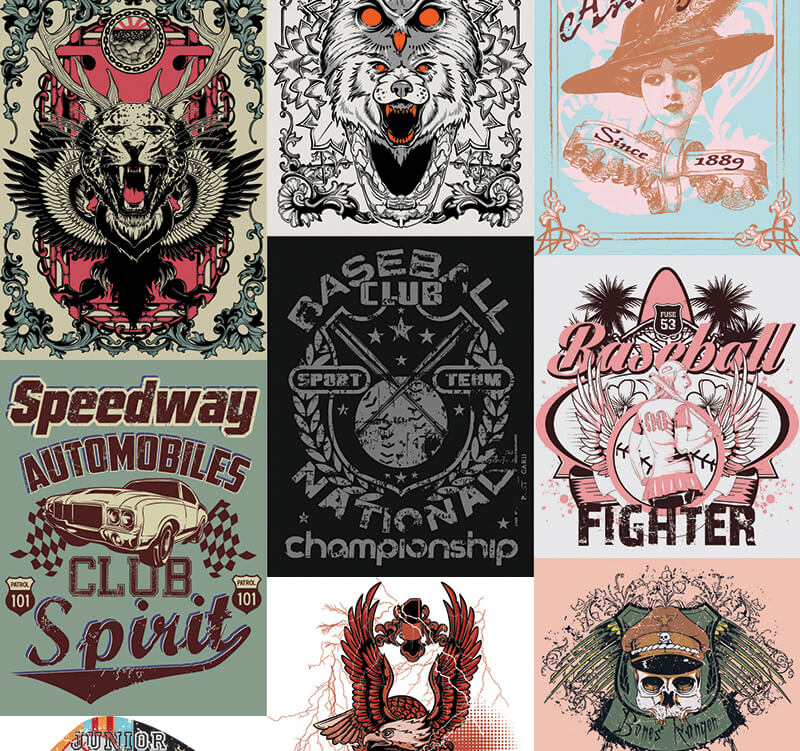 217 t-shirt designs - 217 Tshirt Designs Preview 2