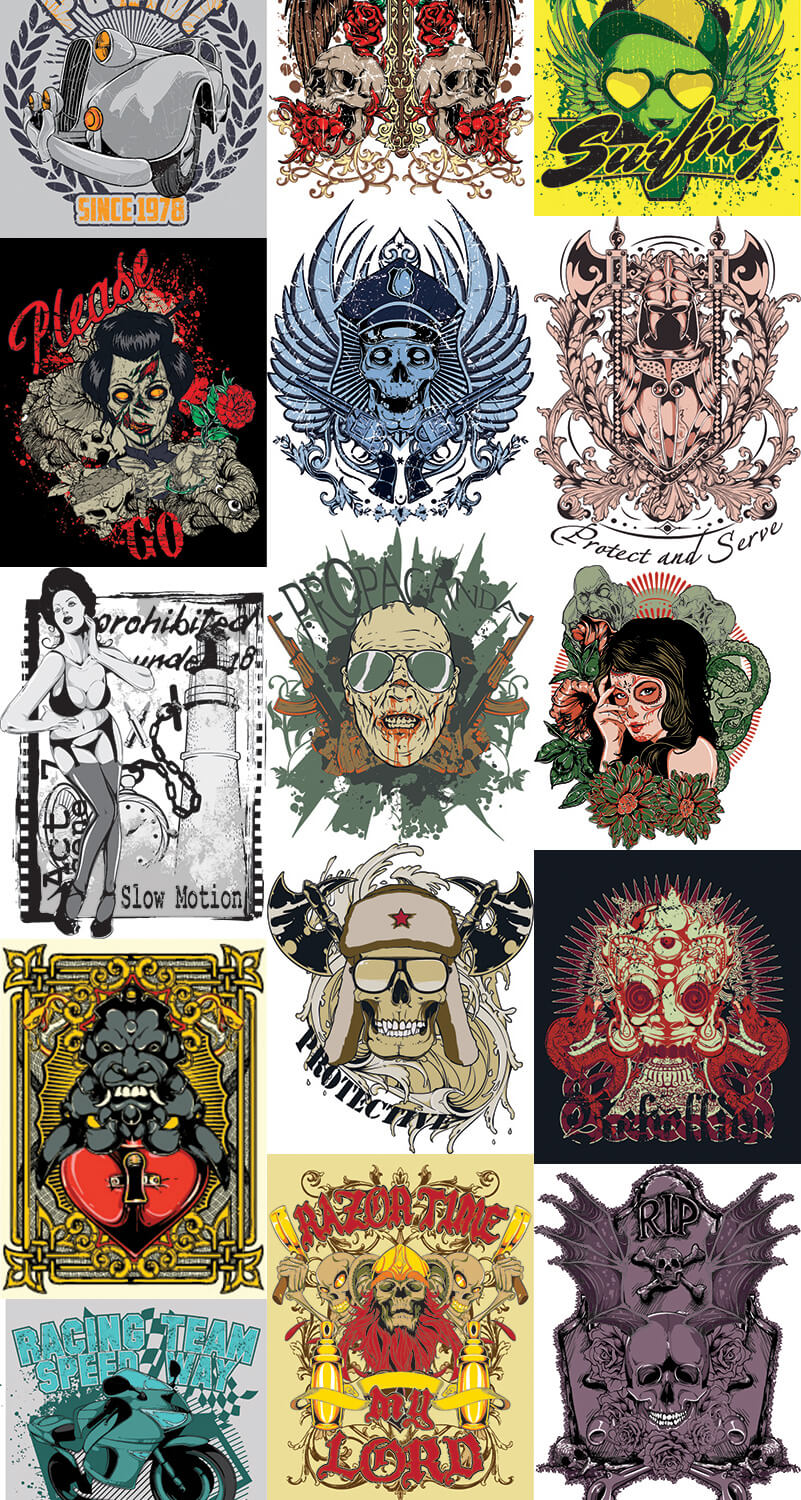 217 t-shirt designs - 217 Tshirt Designs Preview 21