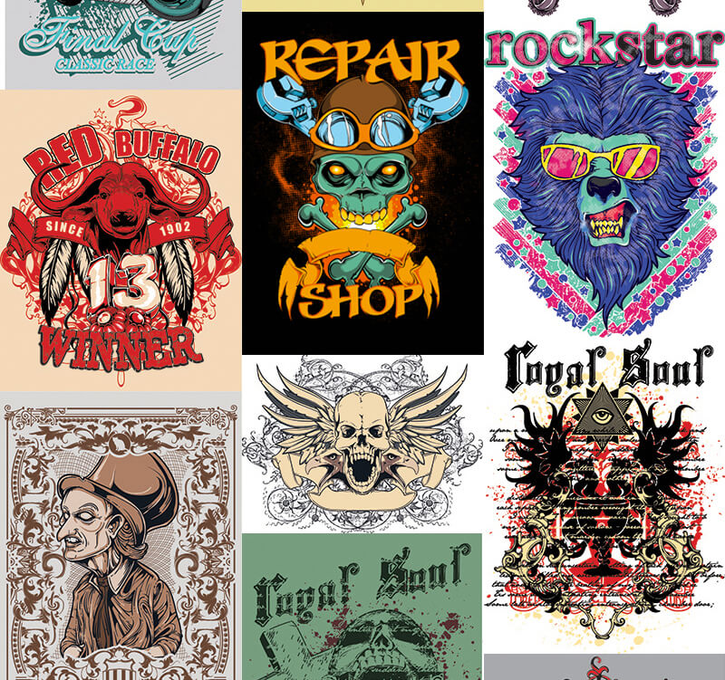 217 t-shirt designs - 217 Tshirt Designs Preview 22