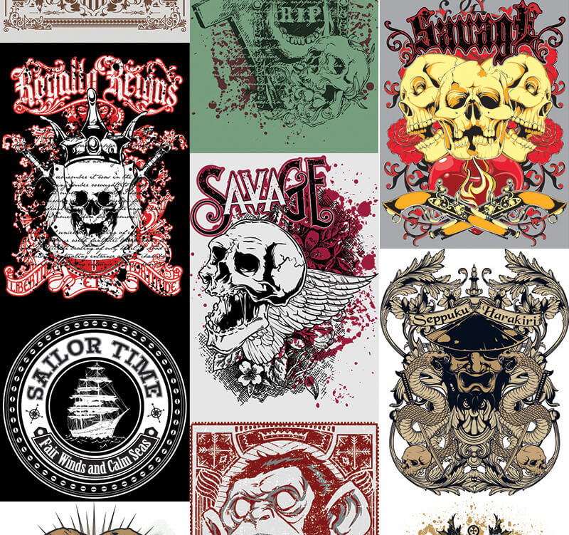 217 t-shirt designs - 217 Tshirt Designs Preview 23