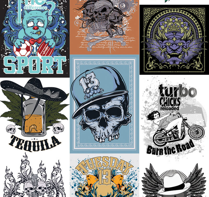 217 t-shirt designs - 217 Tshirt Designs Preview 27