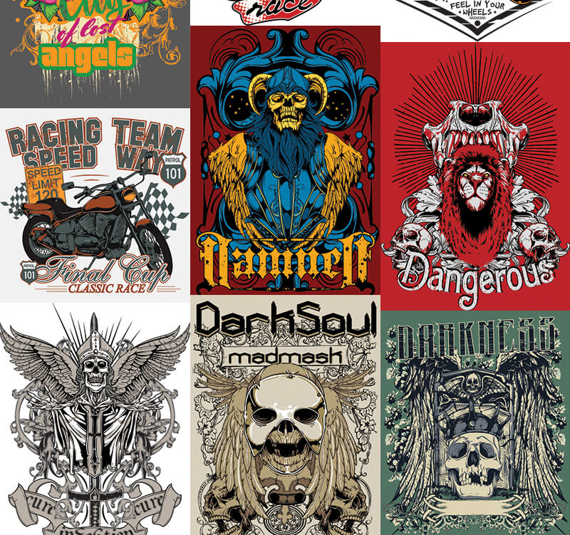 217 t-shirt designs - 217 Tshirt Designs Preview 5