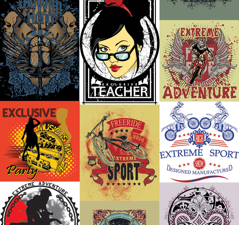 217 t-shirt designs - 217 Tshirt Designs Preview 7