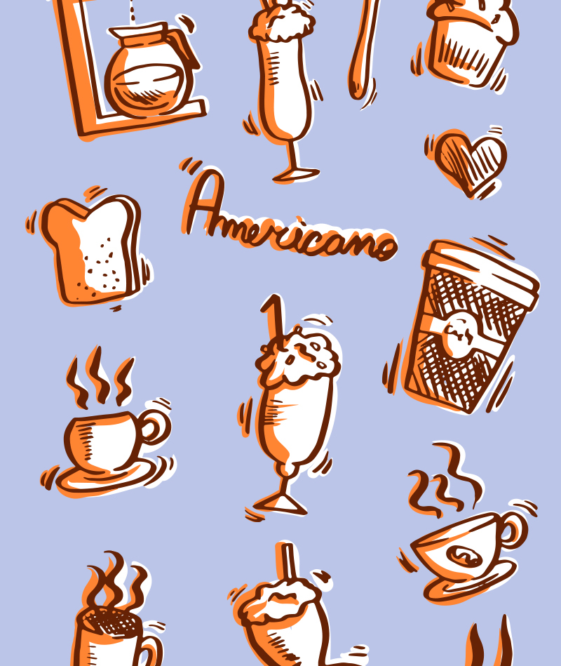 FREE Coffee Drawings Preview 3