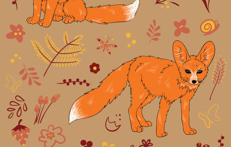 free cute foxes bundle - FREE-Cute-foxes-Preview-1-2
