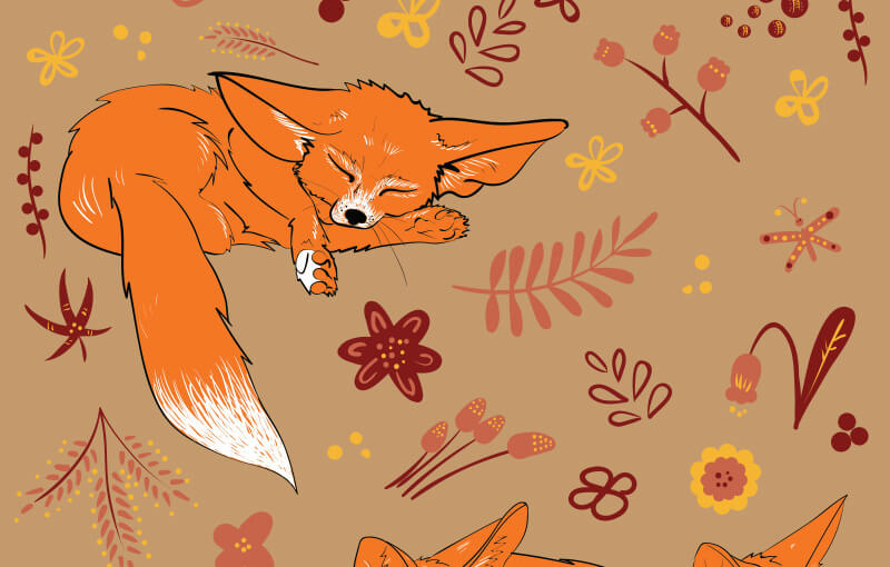 free cute foxes bundle - FREE-Cute-foxes-Preview-2-1