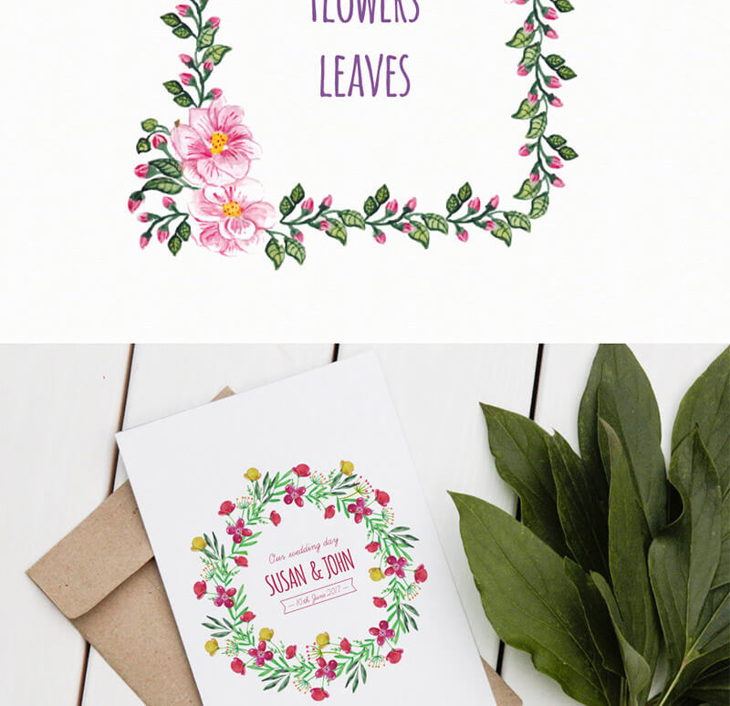 free floral frames - FREE-Floral-frames-Preview 2