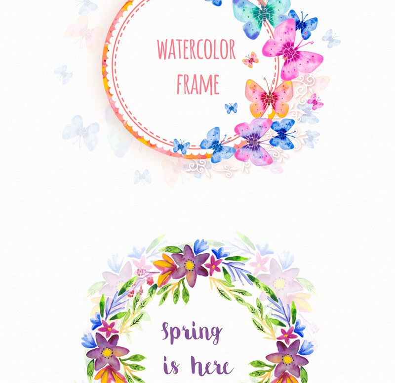 free floral frames - FREE-Floral-frames-Preview 5