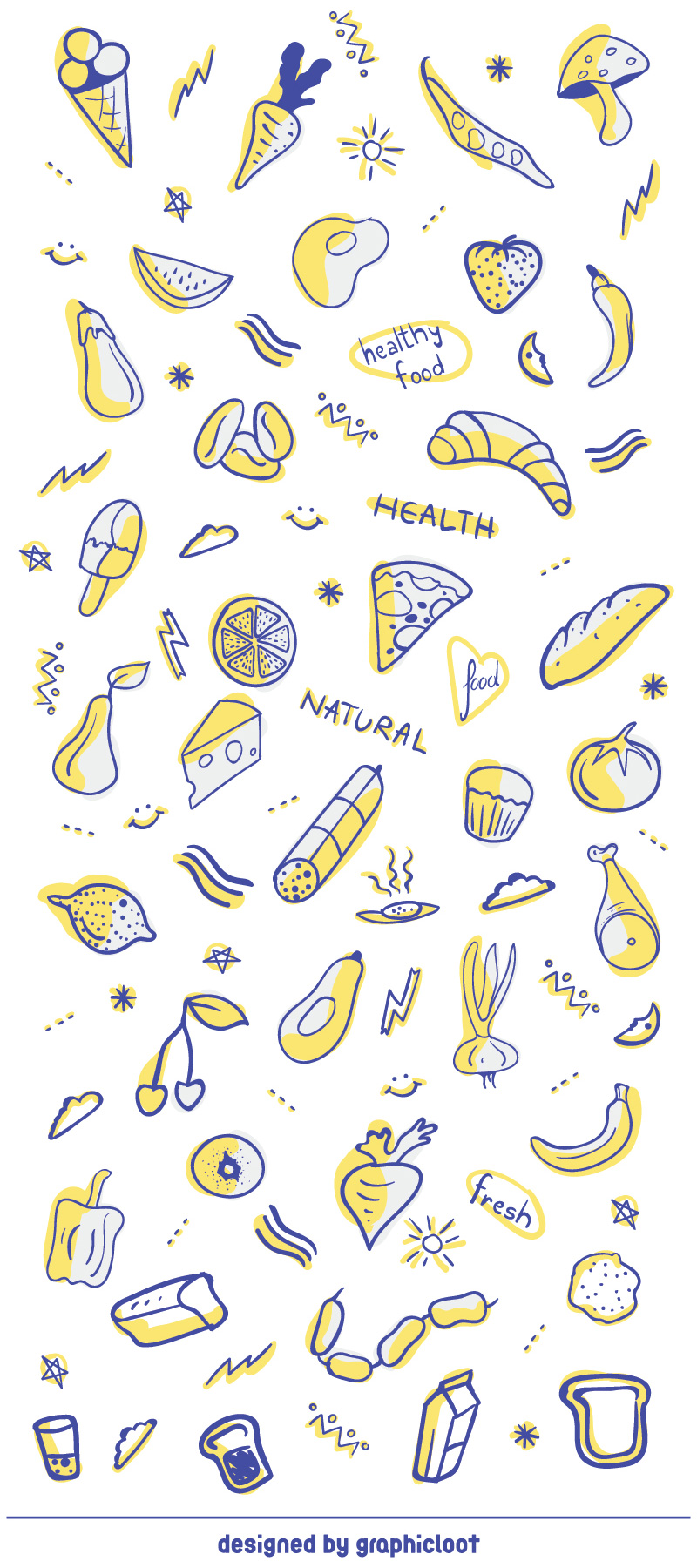 free food doodles - FREE-Food-doodles