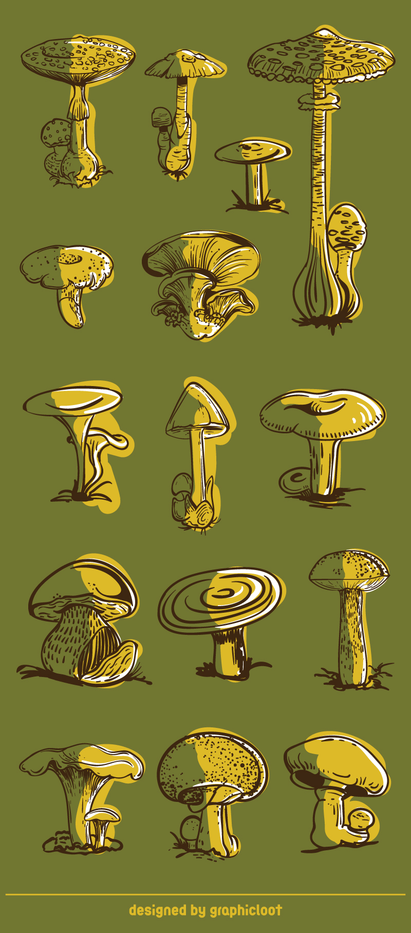 free mushroom graphics - FREE Mushrooms