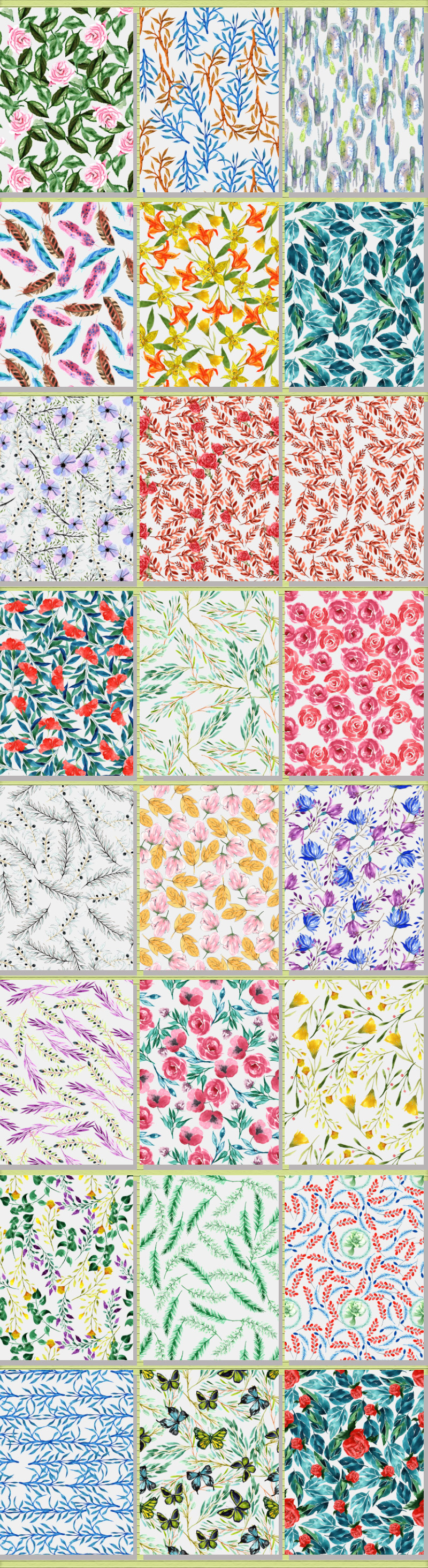 watercolor design bundle - Summer-Bundle-2017-Preview-12