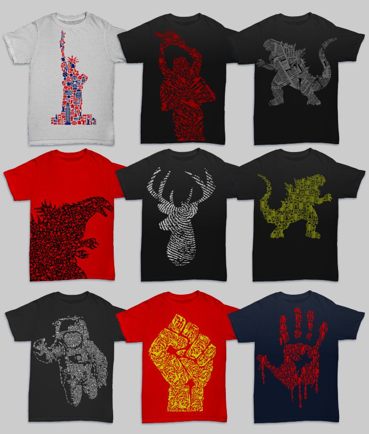 caffein art mega bundle - Graphicloot Preview All Designs 5