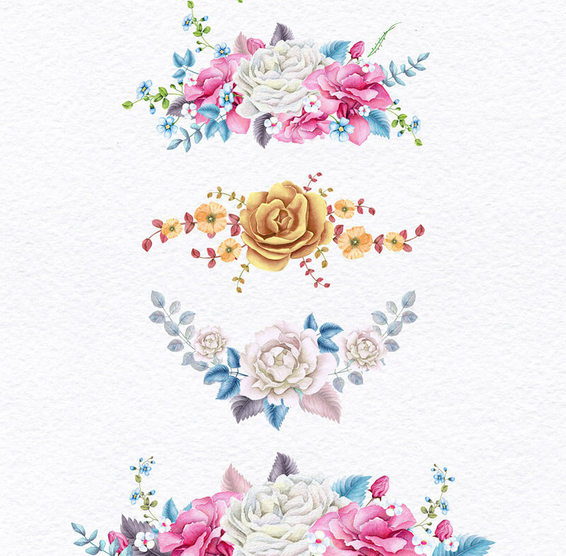 Spring Watercolor Collection 147