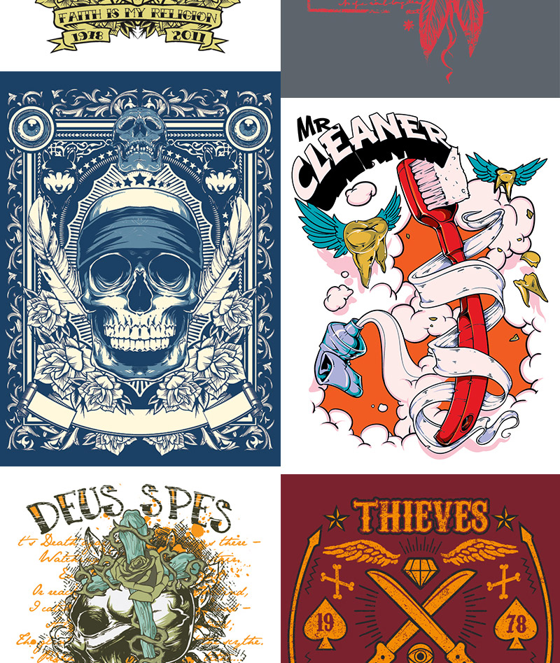 premium vector designs bundle - 14