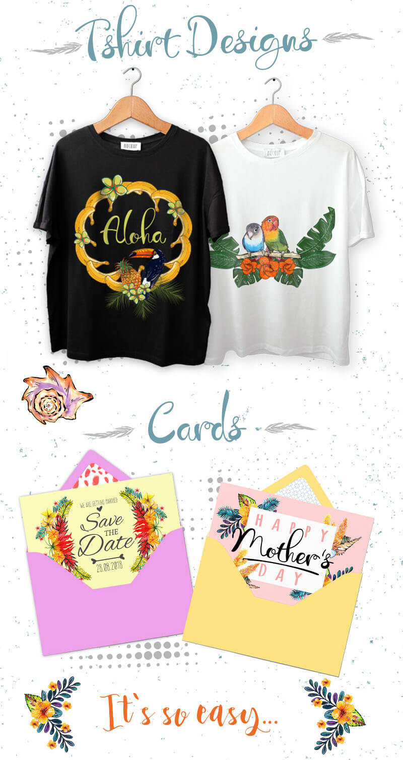 tropical design bundle - Tropical-Bundle_Prezentare_26-v2