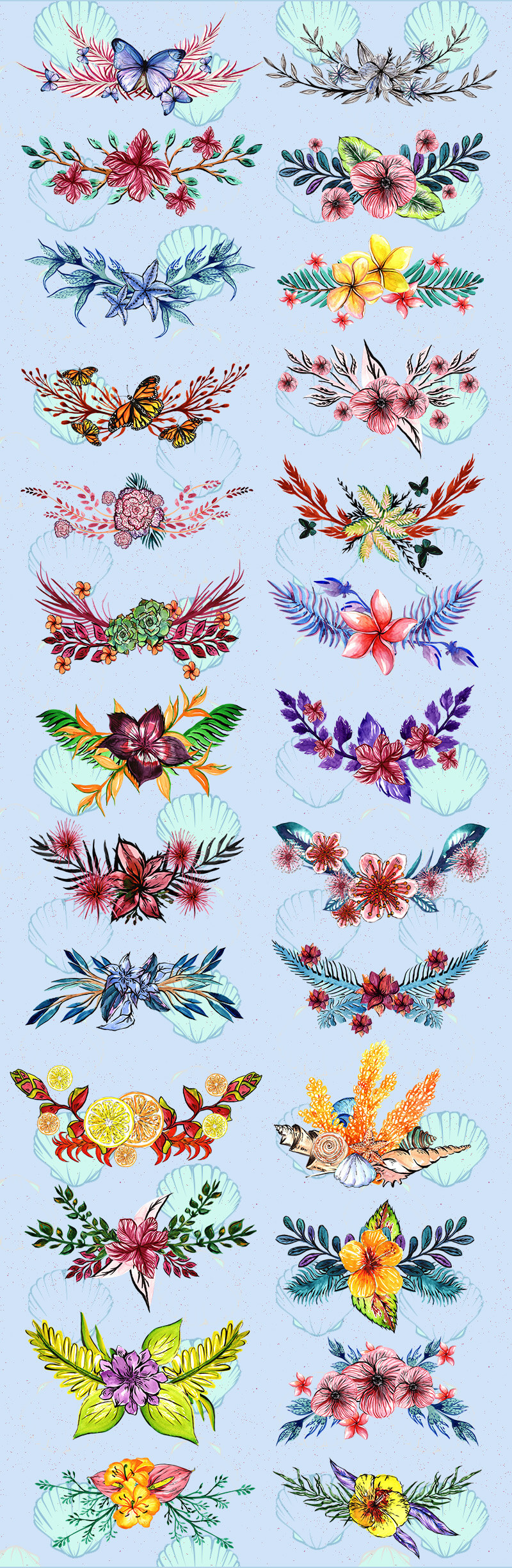 tropical design bundle - Tropical-Bundle_Prezentare_7-v2