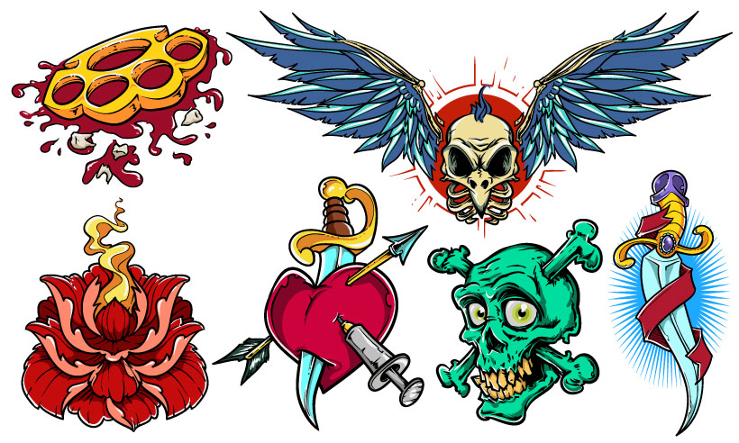 high quality vector graphics - tattoo design ideas
