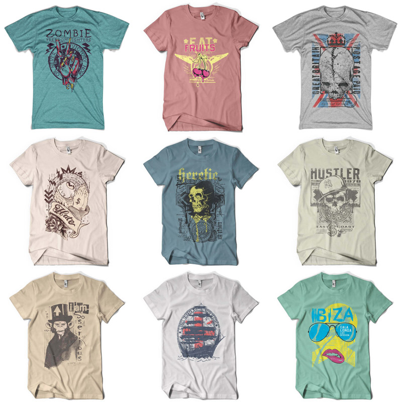 premium t-shirt designs - premium t-shirt vector art - 100-T-shirt-Designs-4