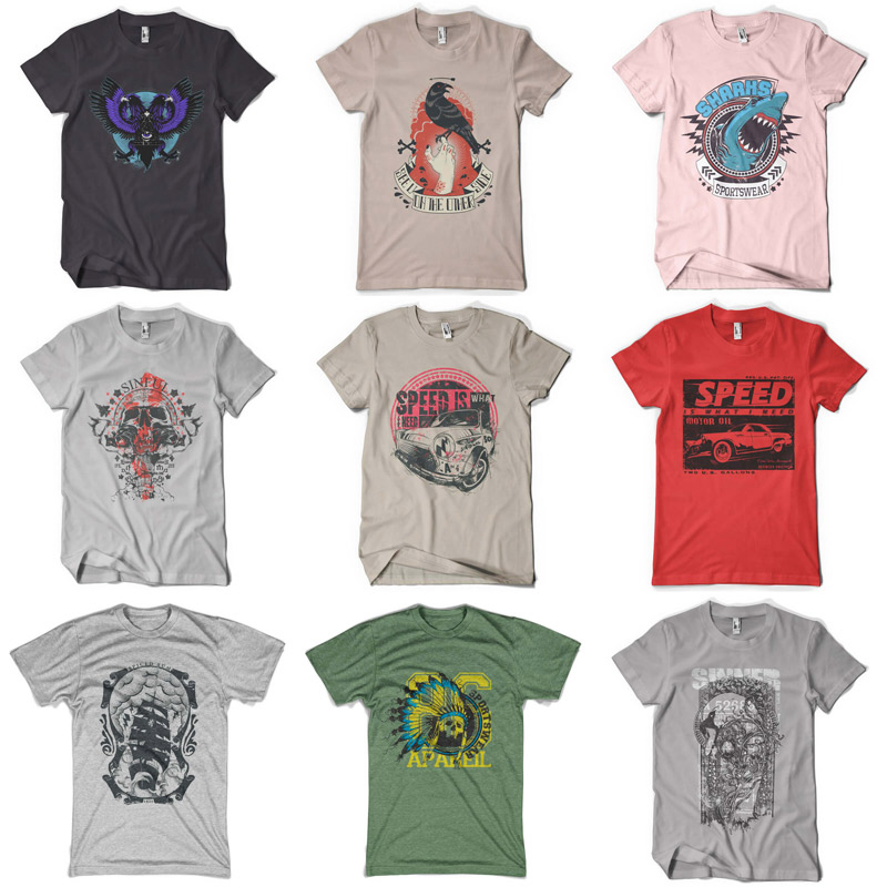 premium t-shirt designs - premium t-shirt vector art - 100-T-shirt-Designs-9