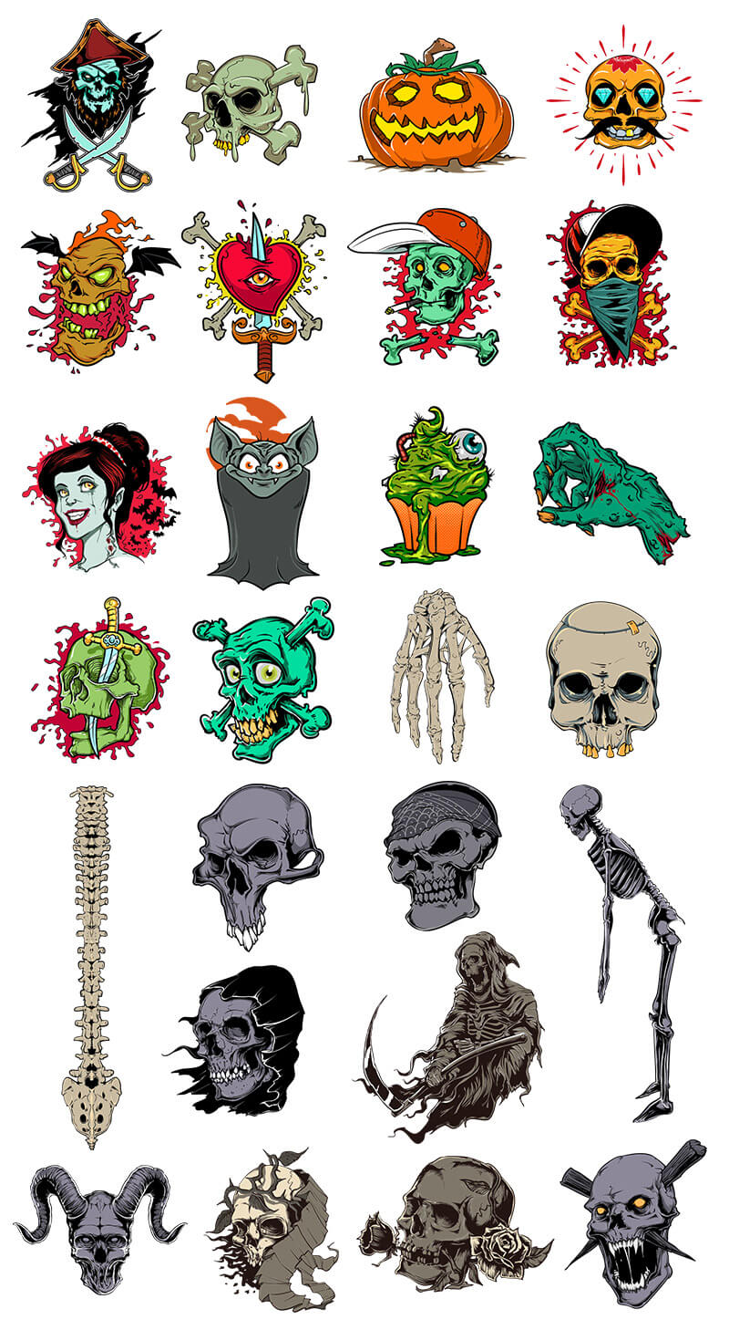 halloween vector design bundle - Halloween Mega Bundle Preview 14