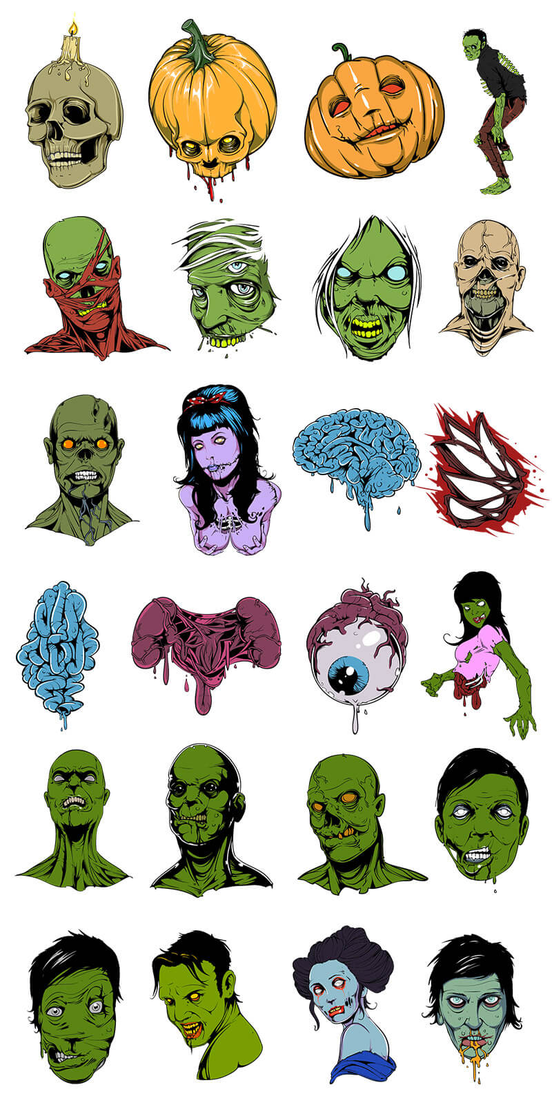 halloween vector design bundle - Halloween Mega Bundle Preview 4