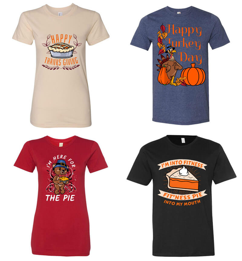 thanksgiving design bundle - Tshirt Design Preview 5
