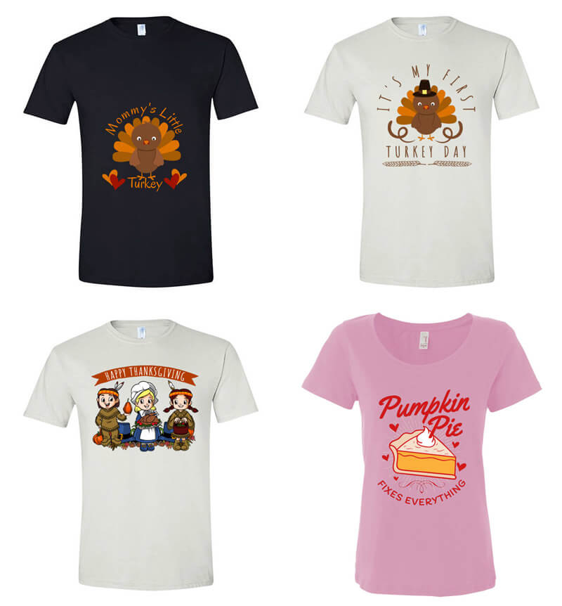 thanksgiving design bundle - Tshirt Design Preview 8