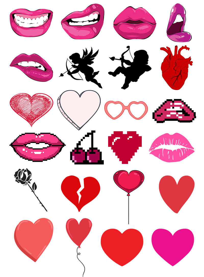 valentine designs bundle - Bundle of Love Preview 27