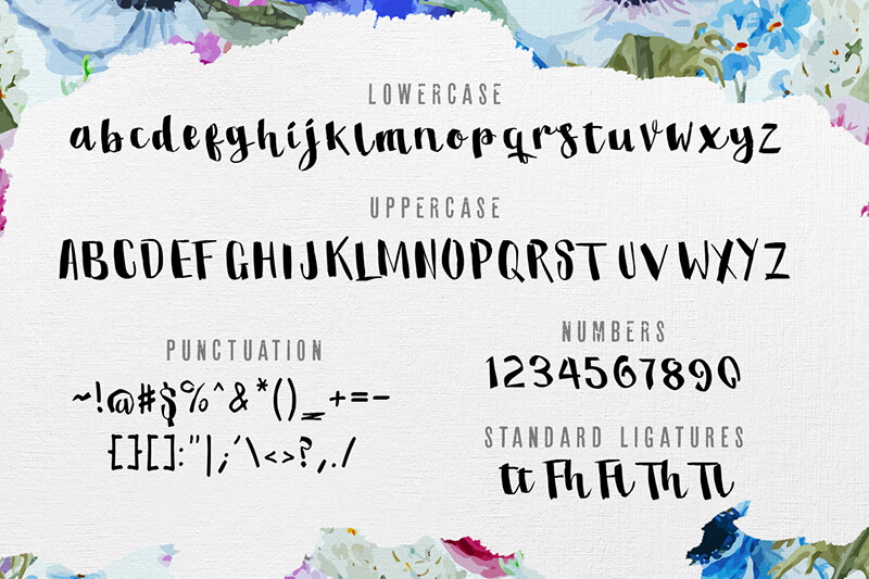 unique calligraphy script fonts - 10 Awesome, unique calligraphy fonts Preview 12