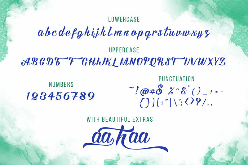 unique calligraphy script fonts - 10 Awesome, unique calligraphy fonts Preview 38