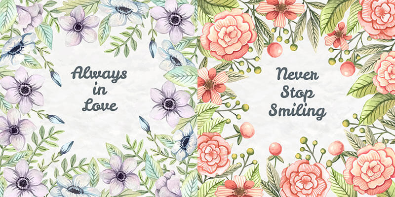 free floral frames floral - free floral borders - 10 Floral Frame Preview 02