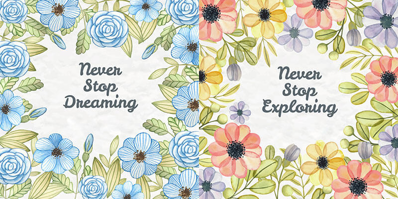 free floral frames floral - free floral borders - 10 Floral Frame Preview 04