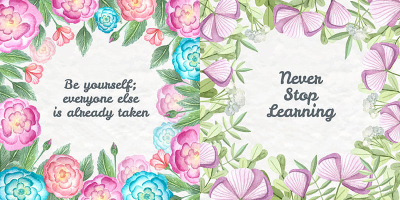 free floral frames floral - free floral borders - 10 Floral Frame Preview 05