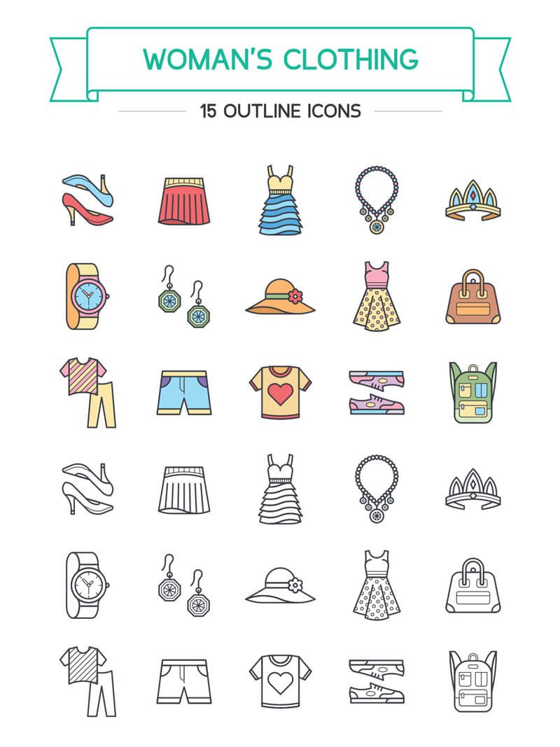 100 Illustrator Resources Bundle Preview 14