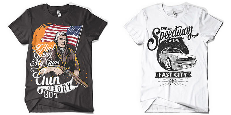 114 T-shirt Designs Preview 81