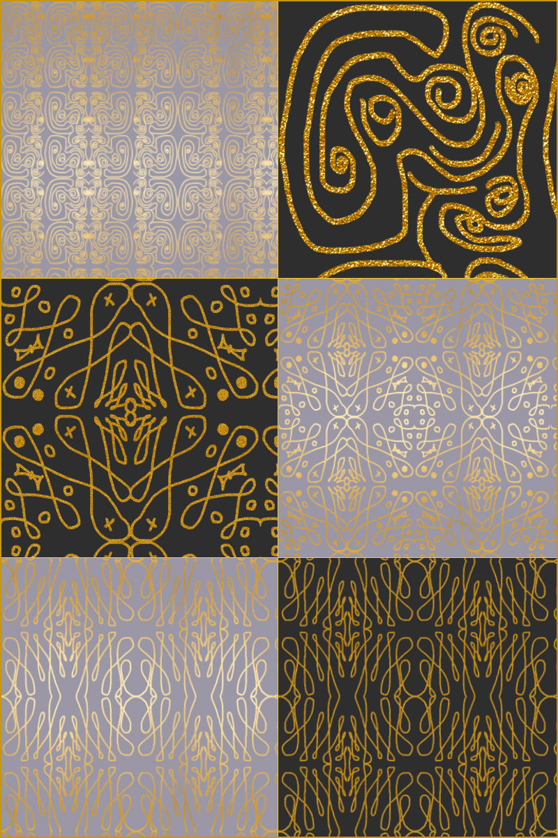 free abstract patterns - 4 Beautiful Abstract Patterns Preview 01