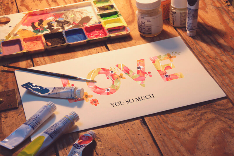 free art mockups - 4 High Quality Art Mockups Preview 01