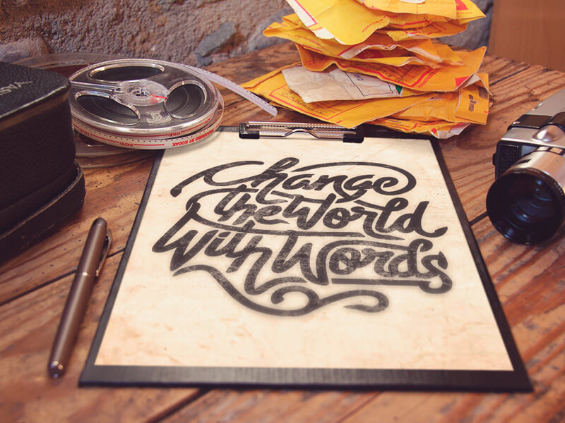 free art mockups - 4 High Quality Art Mockups Preview 14