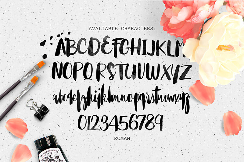 written font bundle - 8 Incredible Written Fonts Preview 02